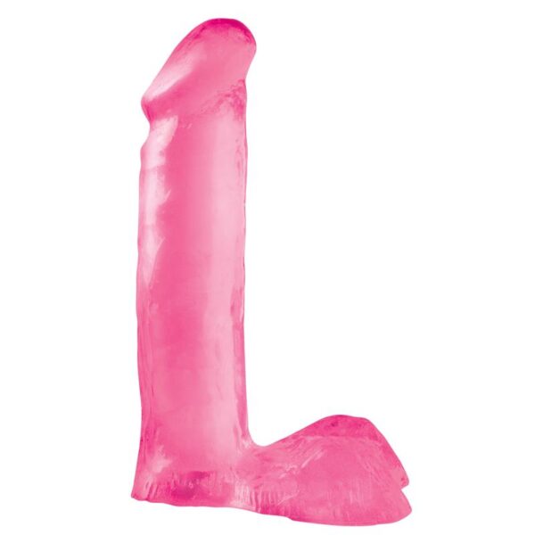 Basix Rubber Works  19,05 cm Verga - Color Rosa
