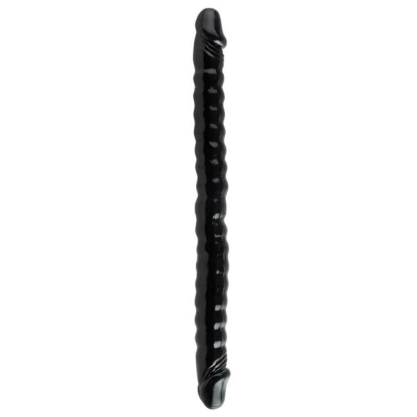 Basix Rubber Works 45,7 cm Doble Verga - Color Negro