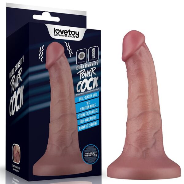 Dildo Dual Layer con Vibración 6