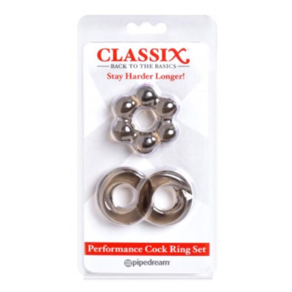 Kit Anillos para el Pene Negro