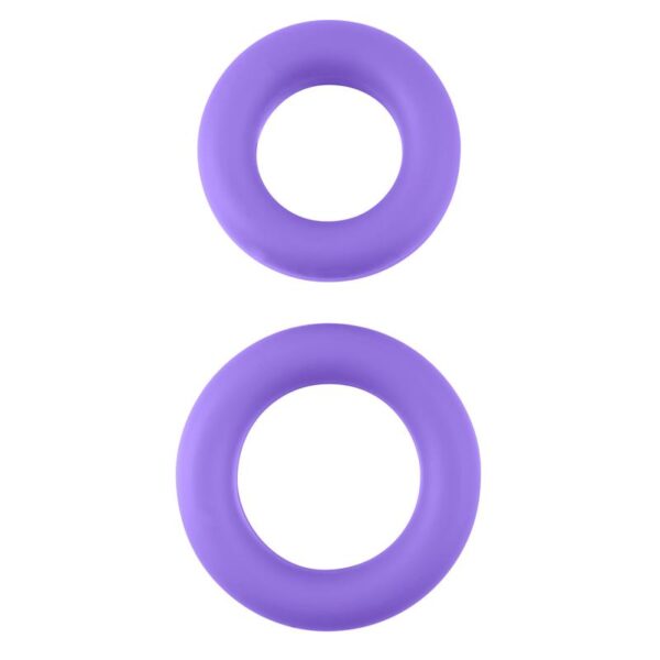 Neon Set de Anillos para el Pene Púrpura