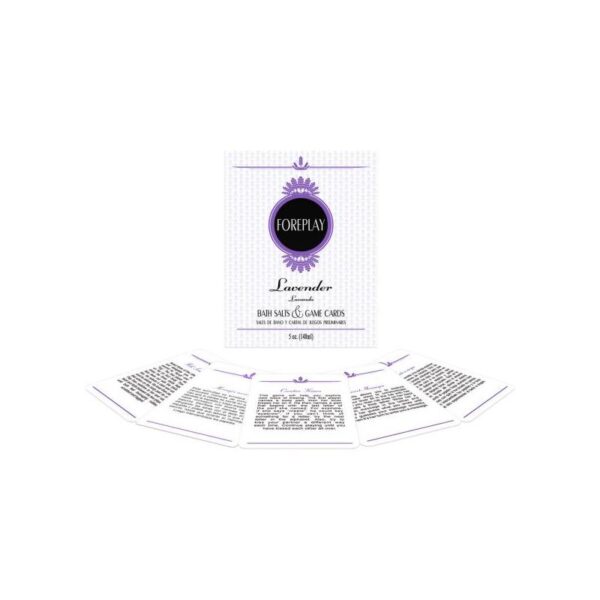 Sales de Baño y Cartas Impermeables Foreplay Bath Set (EN ES)