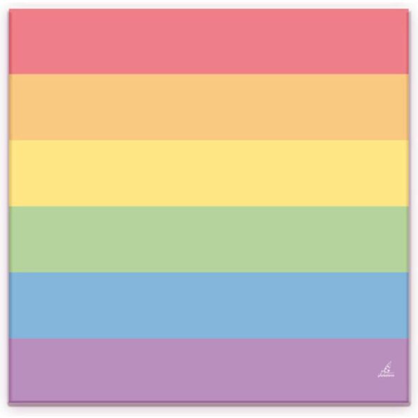 Set 20 Servilletas con Colores Bandera LGBT+