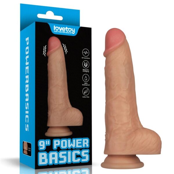Power Basics Dildo con Vibración 9
