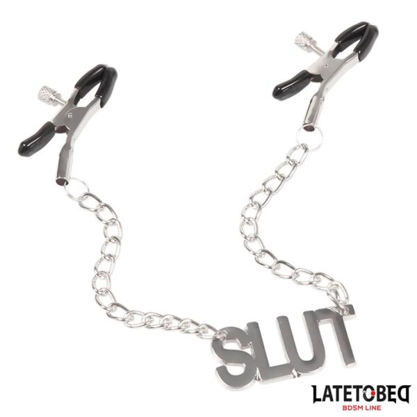 Pinzas para Pezones Lema Slut