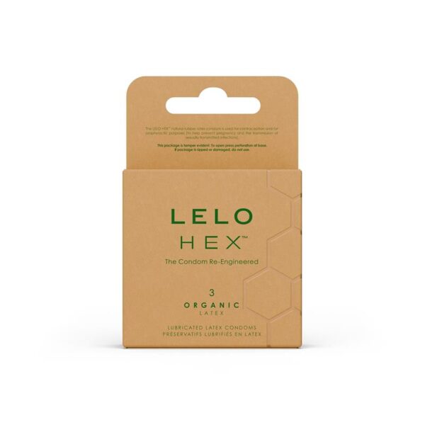 HEX Condoms Organic 3 unidades